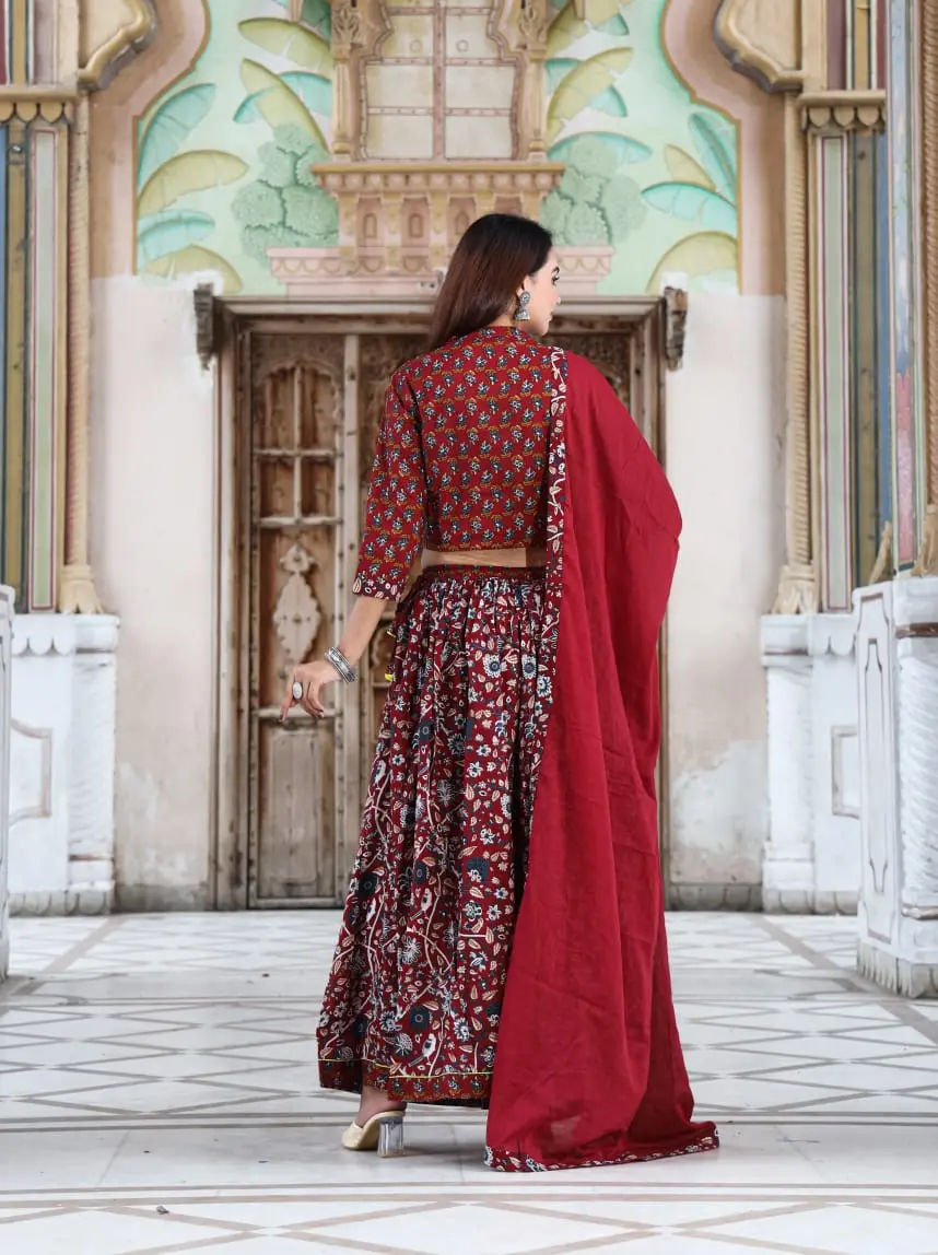 Ethnic dupatta for lehenga best sale