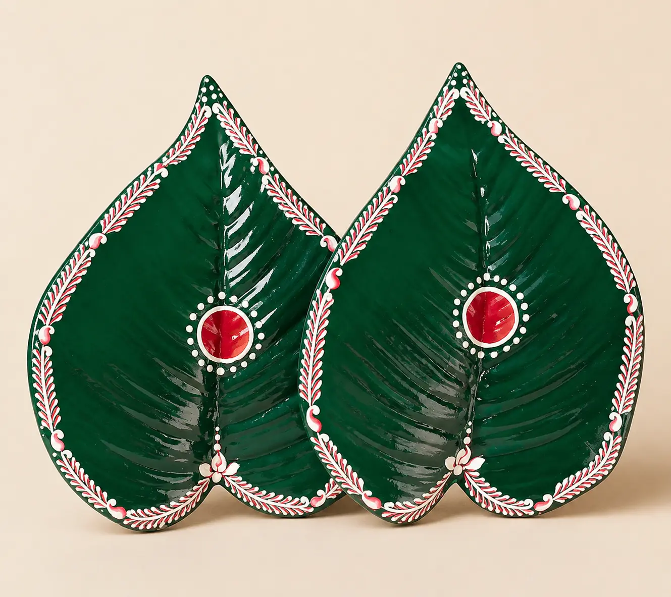 Beautiful hand printed pan pata for weeding | handicraft pan pata | natural design artificial art pan pata