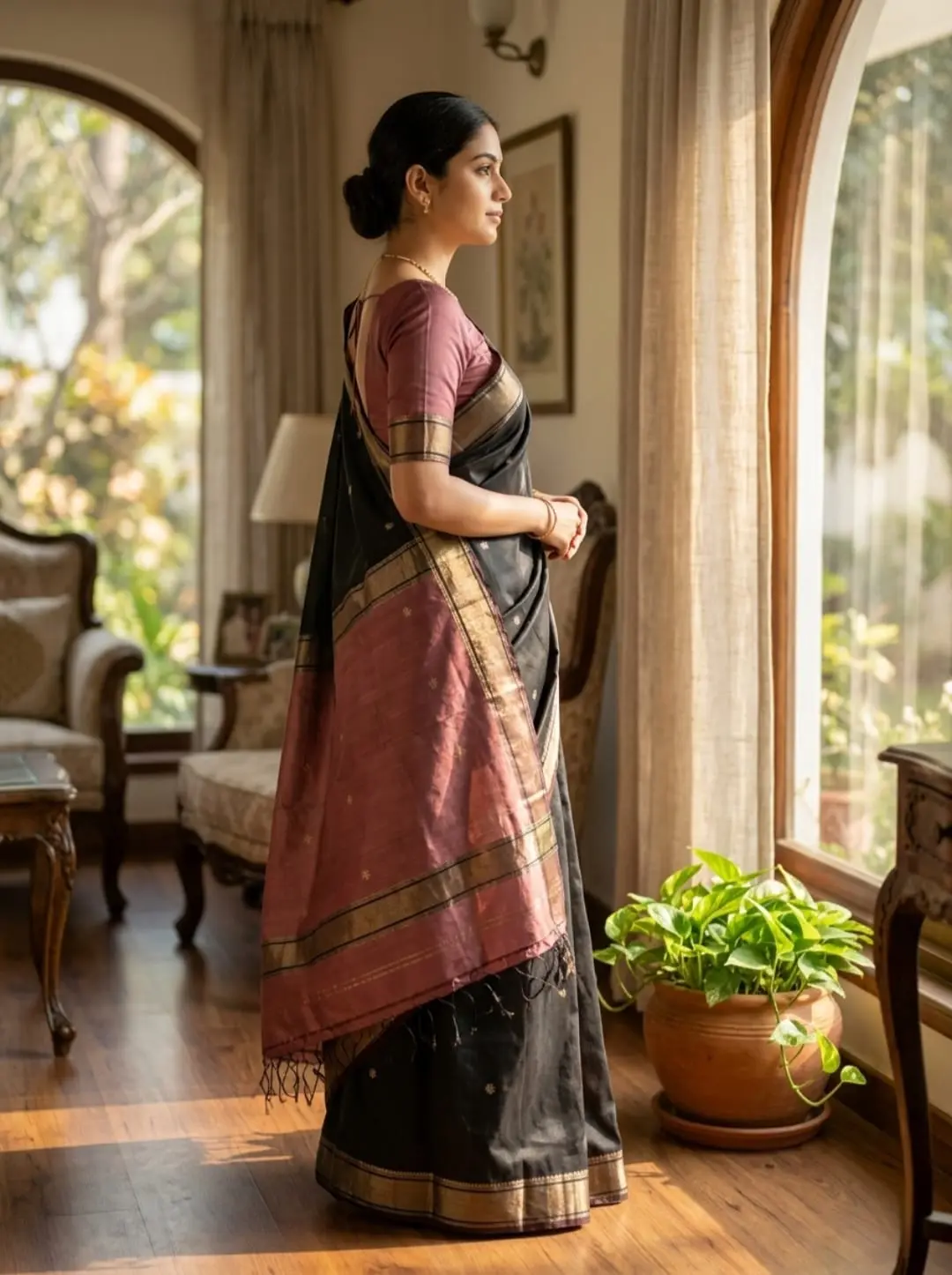 Maheshwari saree for women | pure handloom saree | handmade saree | unique indian saree | traditional saree for weddings | lightweight saree for women | ethnic wear for women