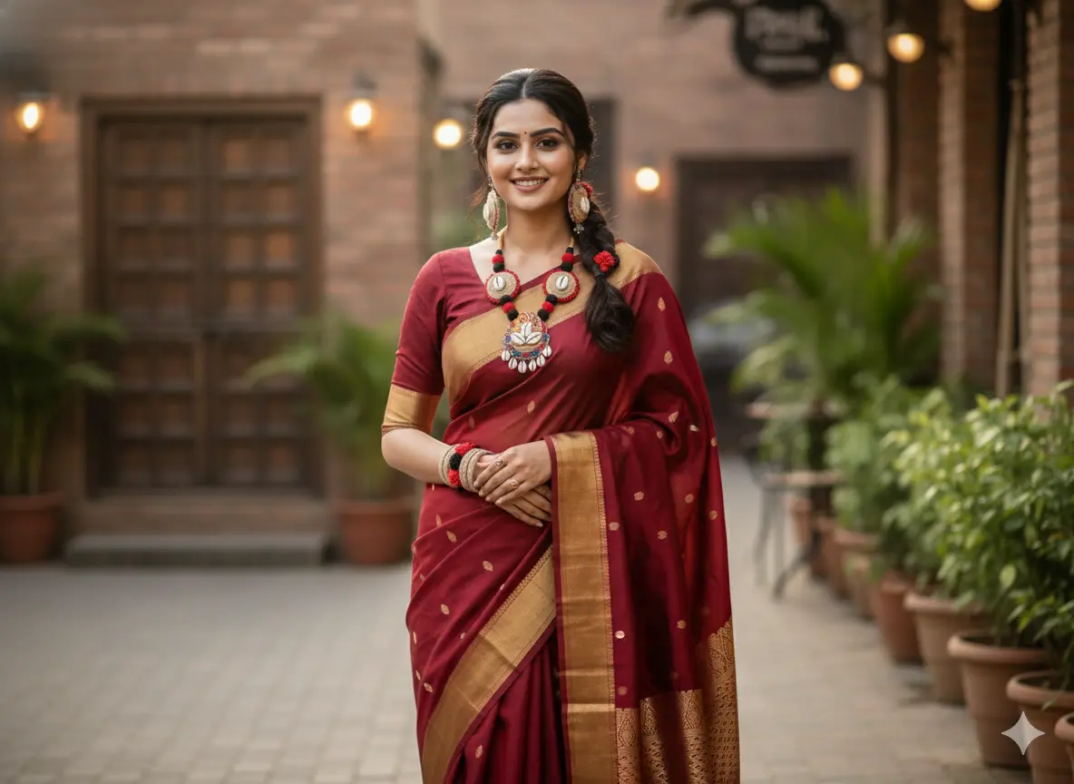     jewellery set | Handcrafted Jewelry | Cowrie Shell Earrings | Traditional Bengali Jewelry | Handmade cowrie shell necklace with jute work | 