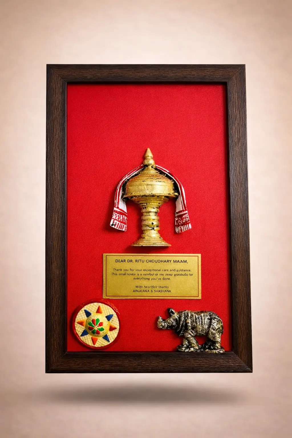 Bihu Gift Items | Assam Handicrafts Online | Traditional Assamese Gift | Cultural Heritage Gifts India | Artifact Wall Hanging for Office |