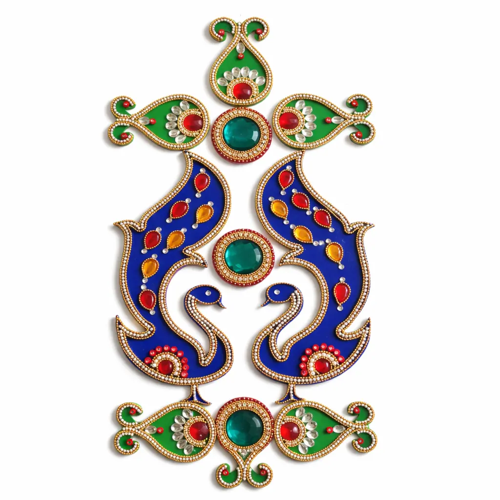 wall decor |kolam wall decor|handmade decor items|Traditional wall art (Mandana style|kundan rangoli design|