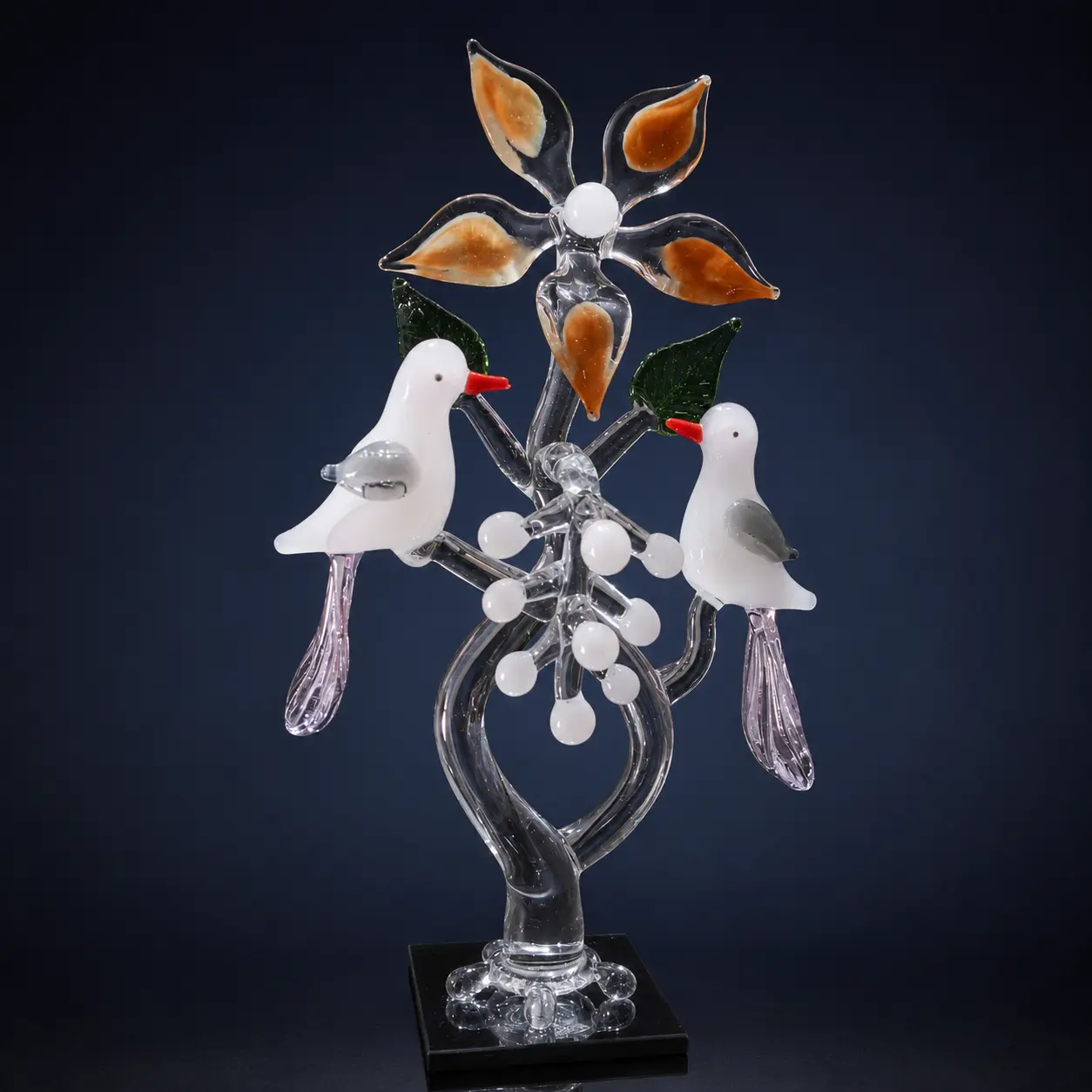 Bird Showpiece | Love Birds Showpiece | Bird Couple Showpiece | Decorative Bird Figurine|