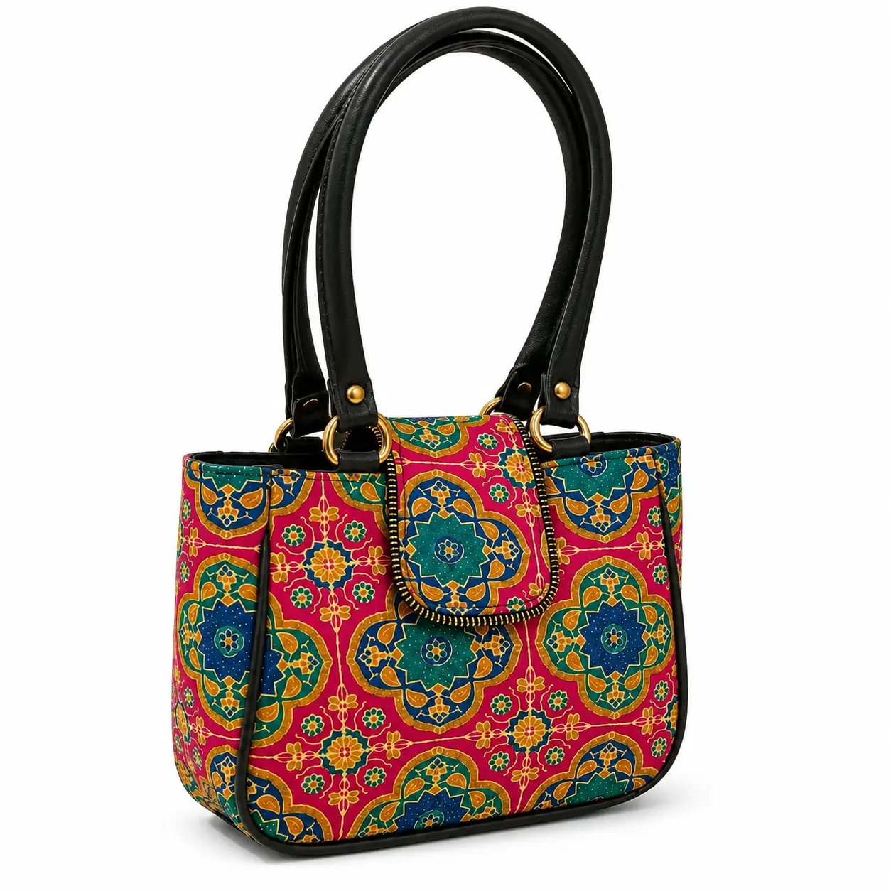 Handbag for Women|Floral handbag|zebra print handbag|. Hand Block Printed Handbag|