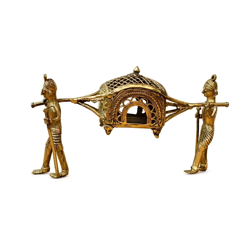  Dhokra art small palki | metal craft | dhokra art