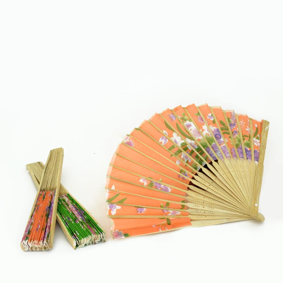 Foldable Multicolor Hand Fan (Set of 3)