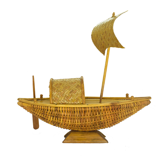 Handmade Bamboo Home Decor Bamboo Boat