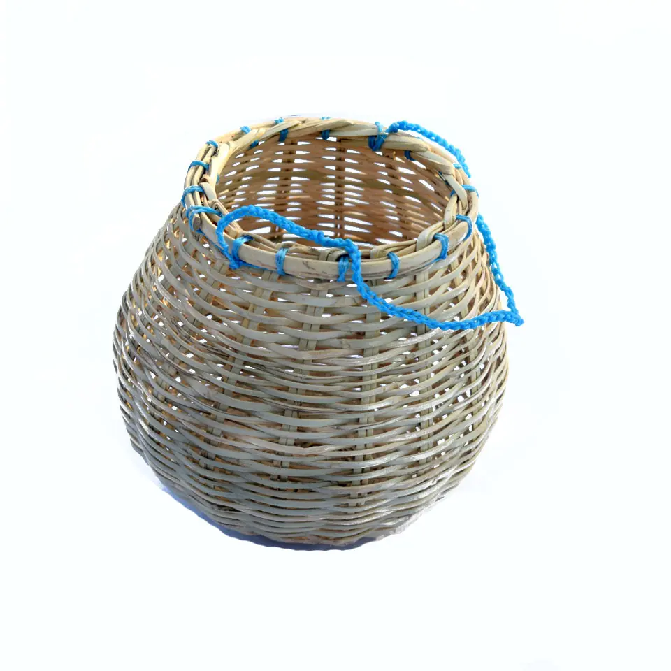 Bamboo Wooden Small Fishing Hamper