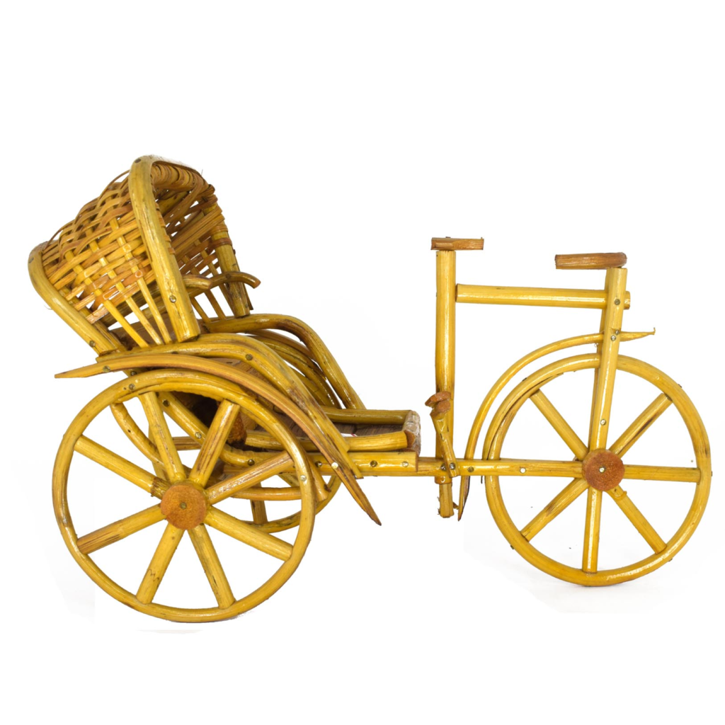 Handcrafted Cycle Rickshaw Model Antique Classic Showpiece